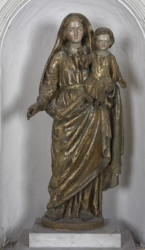 Ensemble de l'autel de la Vierge (chapelle)