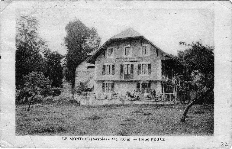 Hotel-restaurant Claude Pégaz, puis "Le Chalet"