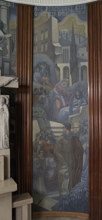 Peinture monumentale : Les étudiants de saint Irénée et les eversores