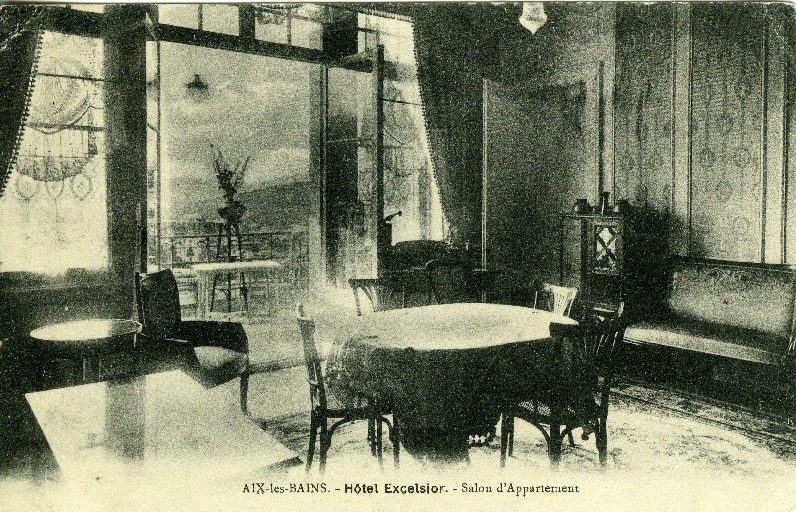 Hôtel de voyageurs, Hôtel Excelsior, actuellement immeuble, dit Résidence Beauregard