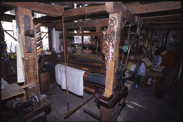 Tissage dit atelier de Georges Mattelon