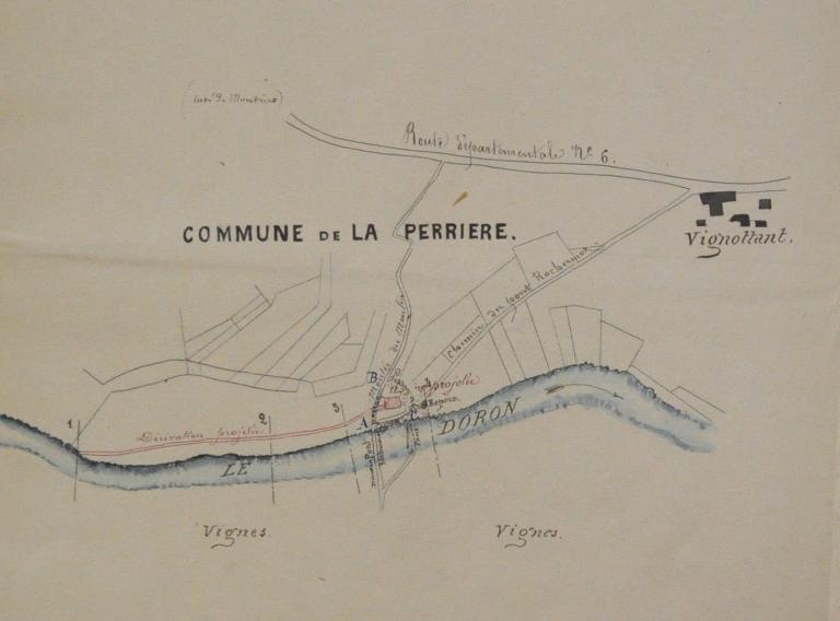 Moulin à farine, moulin à huile et scierie du Pont des Charmes ou moulins Richarmoz (détruits)