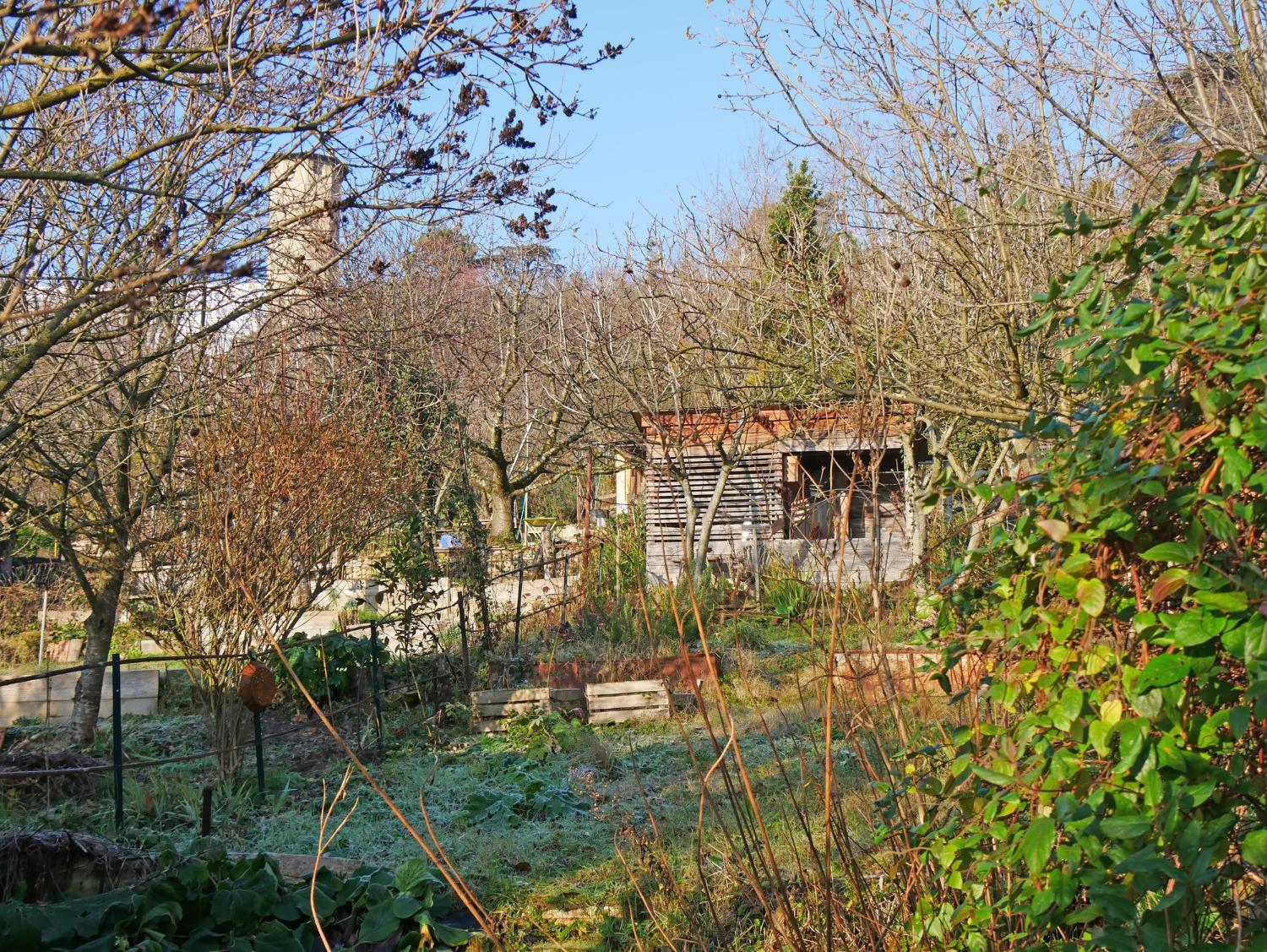 Anciens jardins ouvriers privés de Fontanières à la Mulatière
