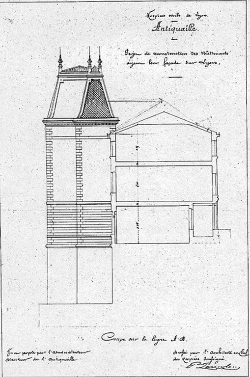 Maison, puis couvent de visitandines Sainte-Marie de l'Antiquaille