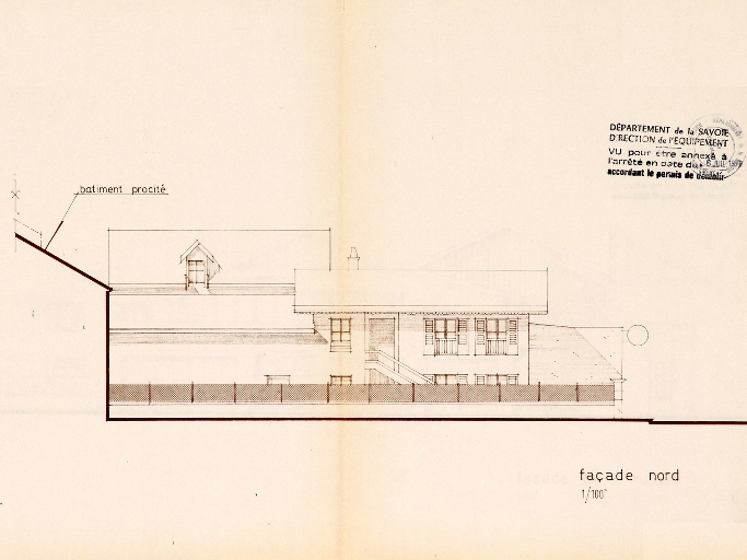 Maison et huilerie, puis garage de réparation automobile, Garage de Savoie