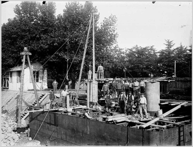 Pont routier de la Boucle, puis pont routier Winston-Churchill (détruit)