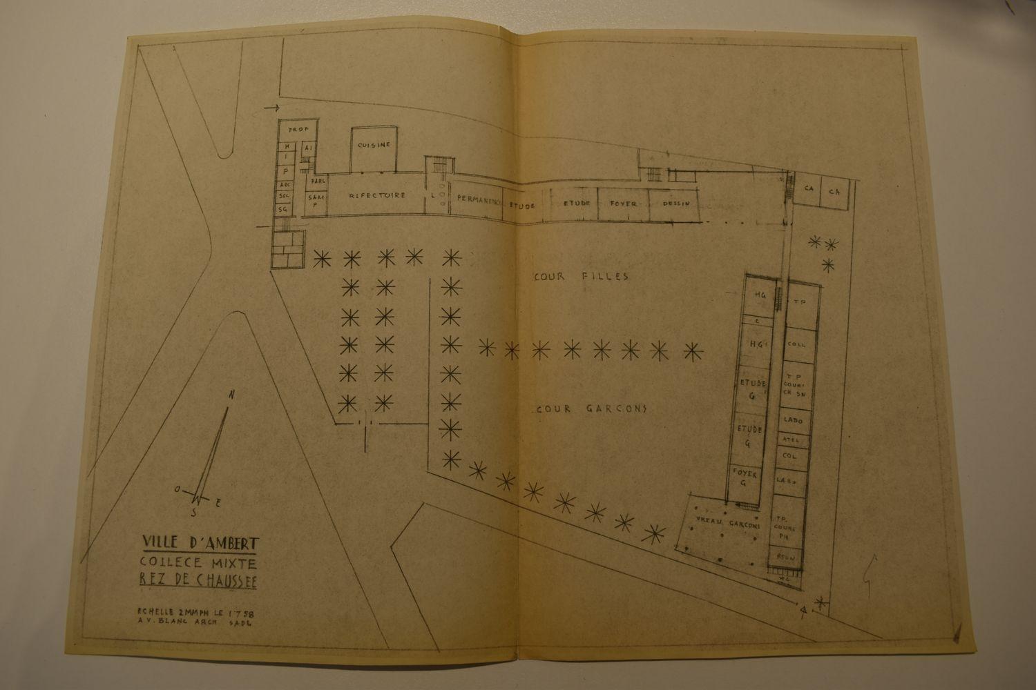 Collège municipal, puis lycée polyvalent Blaise-Pascal d'Ambert