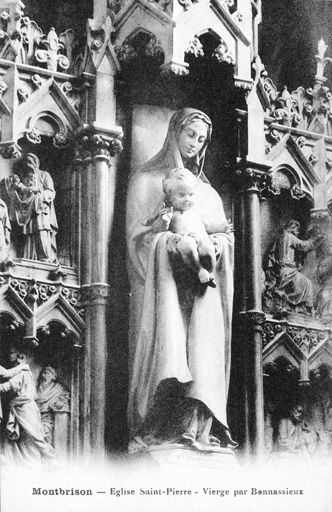 Statue : Vierge à l'Enfant