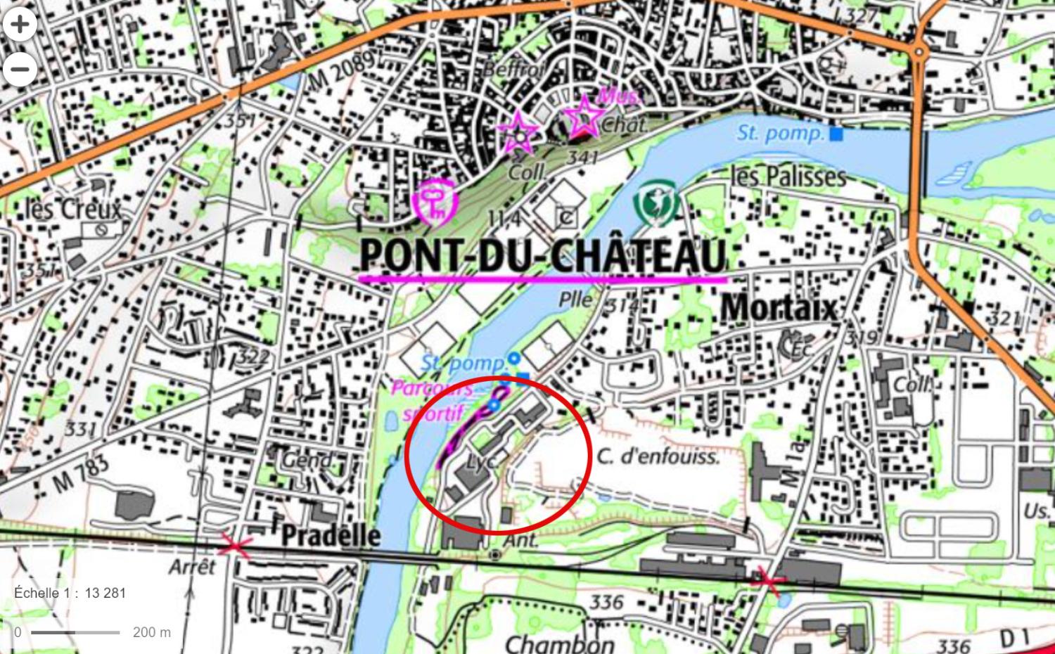 Collège d'enseignement technique, actuellement lycée professionnel dit lycée des métiers du bâtiment Pierre-Boulanger
