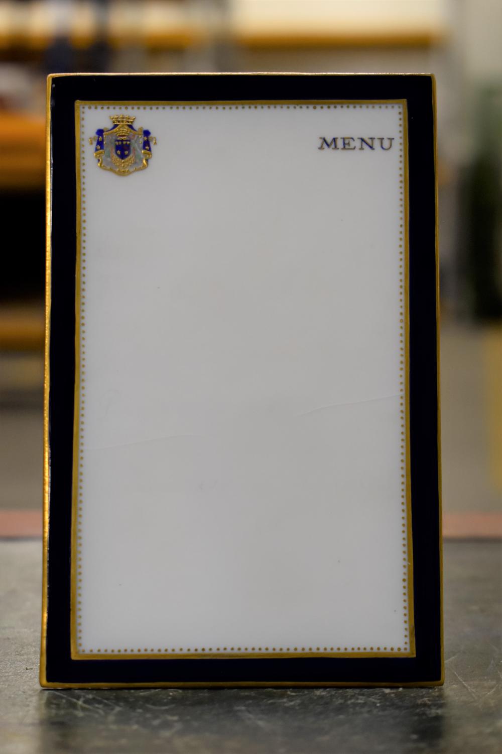 Porte-menu 