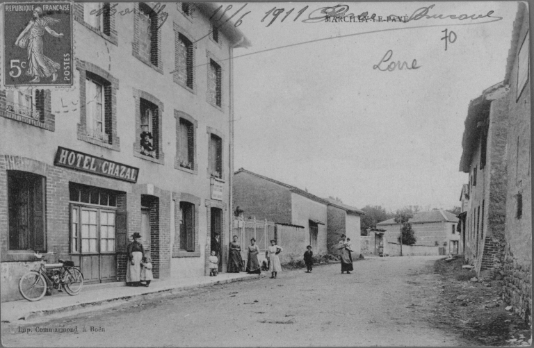 Présentation de la commune de Marcilly-le-Châtel