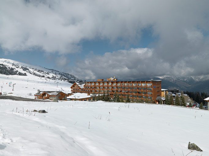 Station de sports d'hiver dite Courchevel 1850