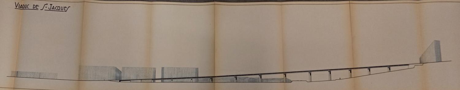 Dessin d'élévation (étude préliminaire)