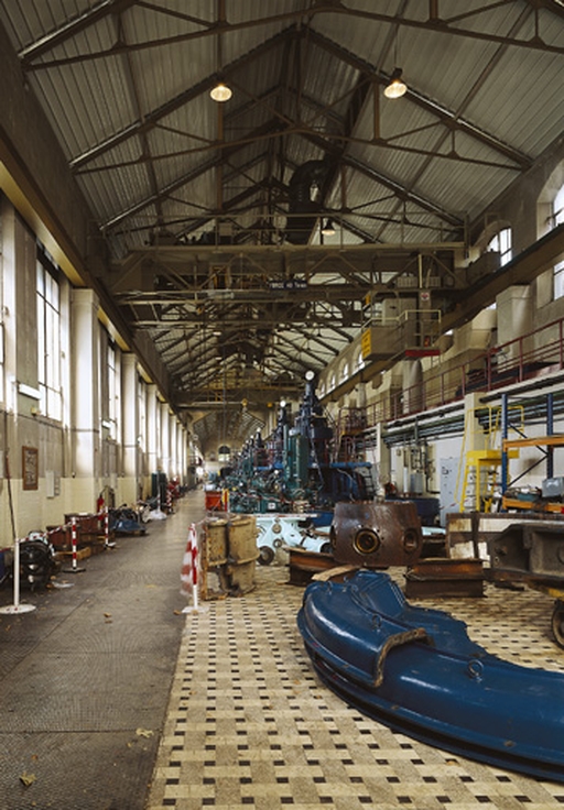 Centrale hydroélectrique de Cusset et centrale thermique, actuellement EDF