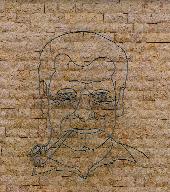 Sculpture : Portrait de Georges Brassens