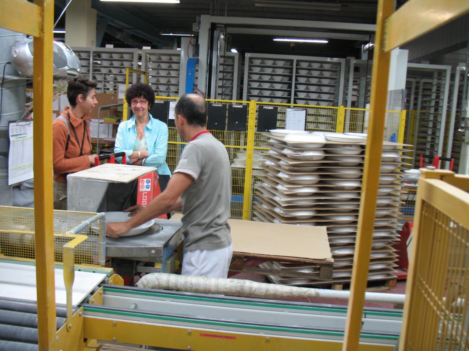 Usine de céramique culinaire "Revol porcelaine"