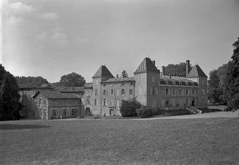 Château de Cibeins ; école d'agriculture, puis lycée agricole d'Etat Edouard-Herriot, dit lycée de Cibeins