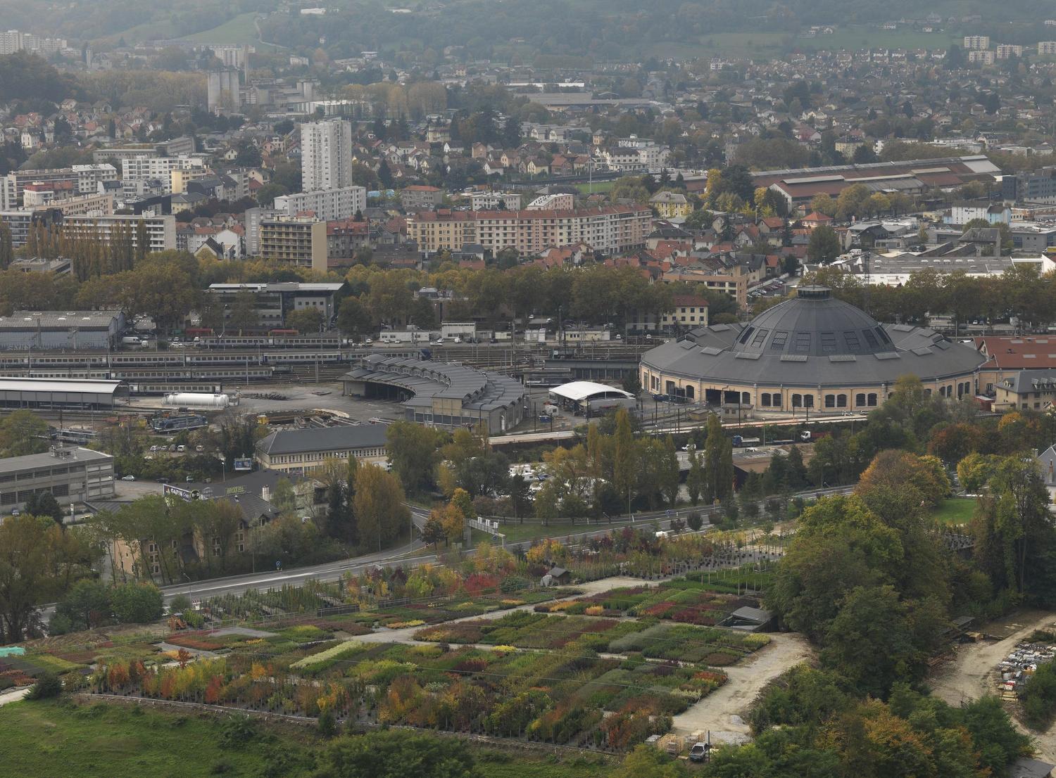 Remise ferroviaire dite rotonde de Chambéry