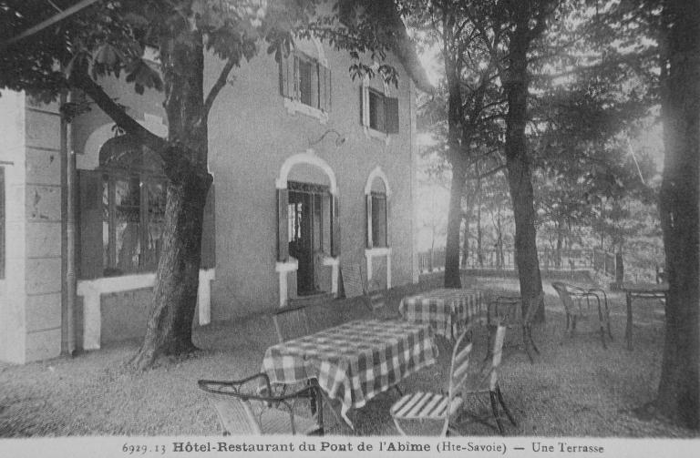 Hôtel - Restaurant du Pont de l'Abîme (détruit)