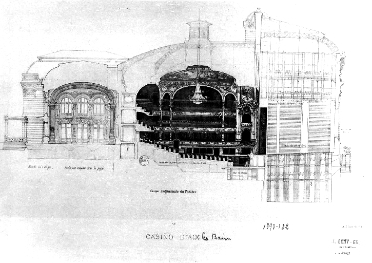 Théâtre, projet de Gaspard André