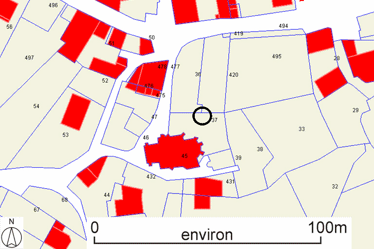 Croix de cimetière actuellement croix de chemin