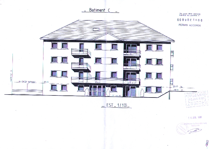 Ensemble de trois immeubles, La Sassière