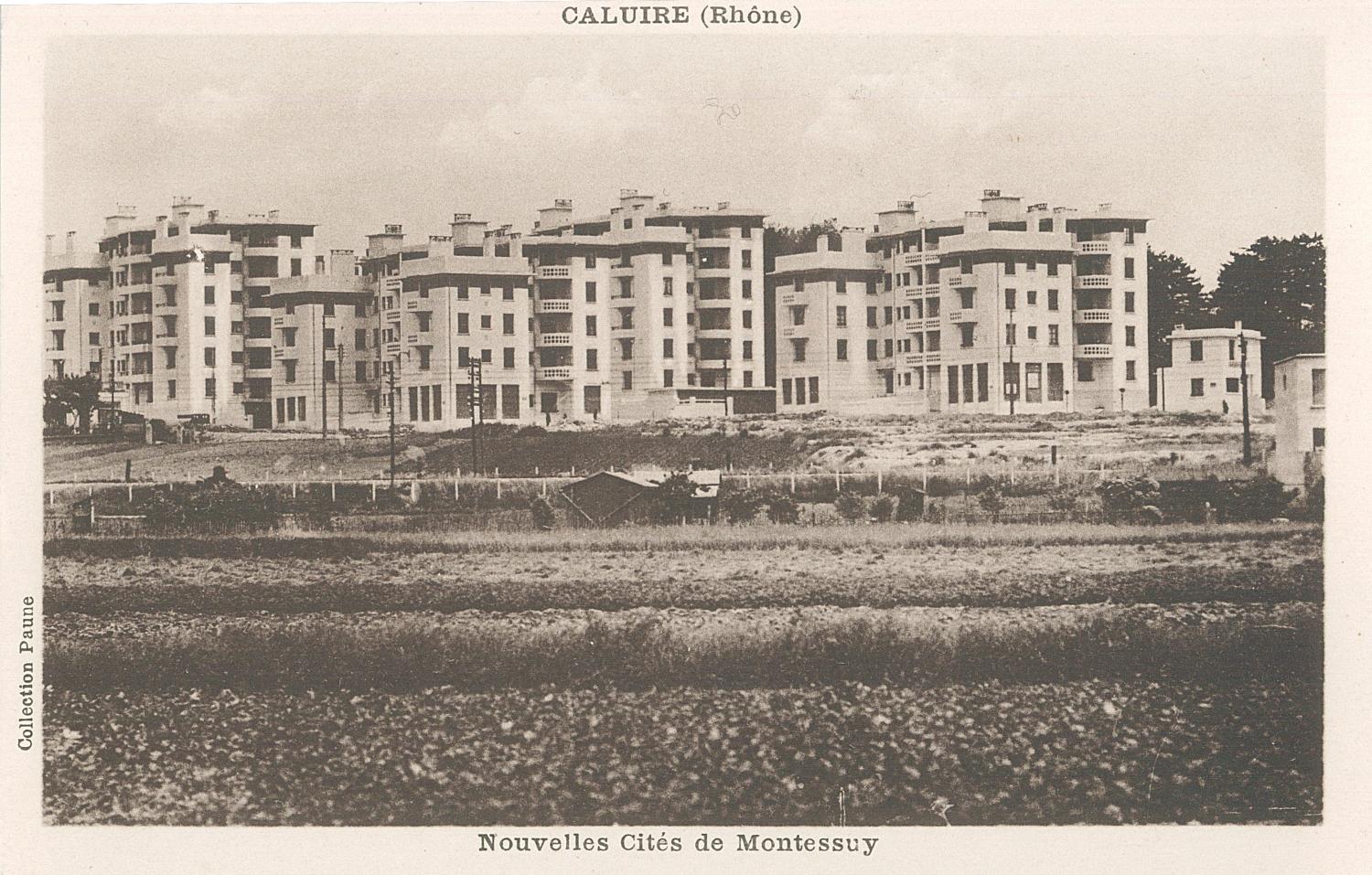 Cité HBM Montessuy Caluire-et-Cuire démolie en 2015