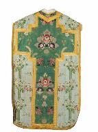 chasuble, étole, voile de calice : ornement vert n°2