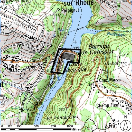 Barrage et centrale hydroélectrique de Génissiat