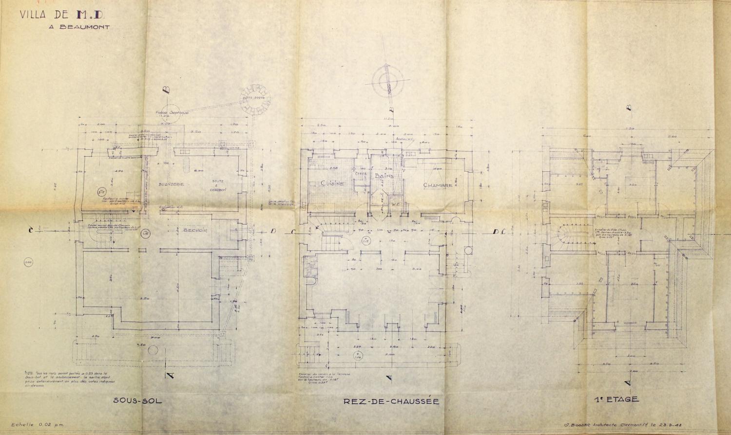 Beaumont, la maison D.