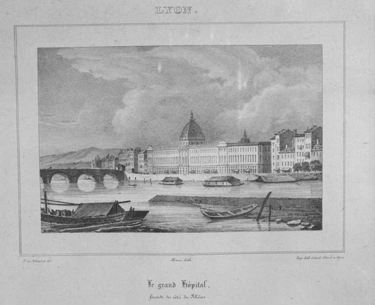 Hôtel-Dieu dit hôpital du Pont du Rhône puis hôtel-Dieu de Notre-Dame de Pitié du Pont du Rhône, Hôpital général, Grand Hôtel-Dieu