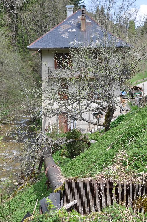 Moulin Porral puis clouterie et martinette puis moulin à farine Monod actuellement logement