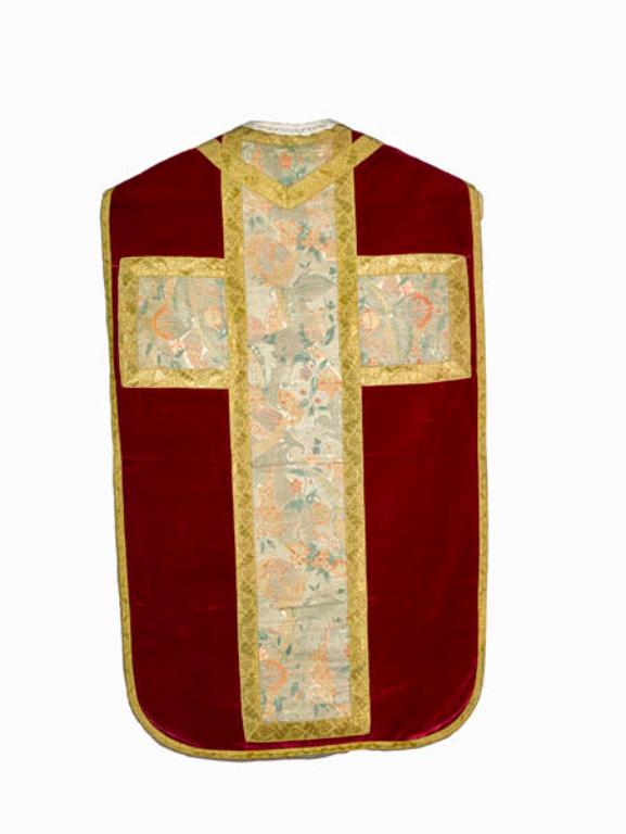 chasuble : ornement rouge n°2