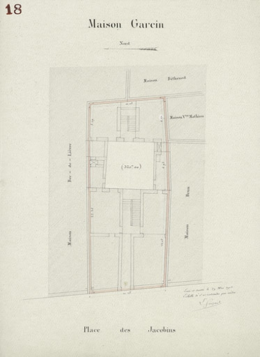 Généralités du secteur des Jacobins