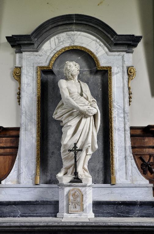 Statue (ronde bosse) : Saint Pierre repentant