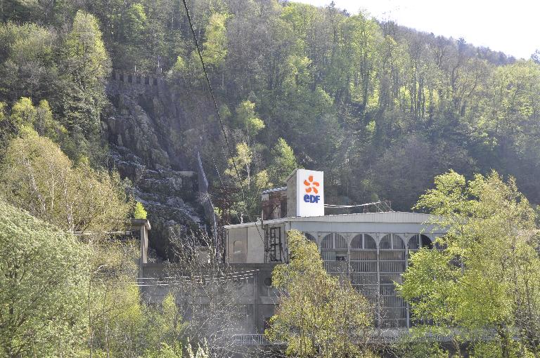 centrale et barrage de Livet basse-vallée de la Romanche