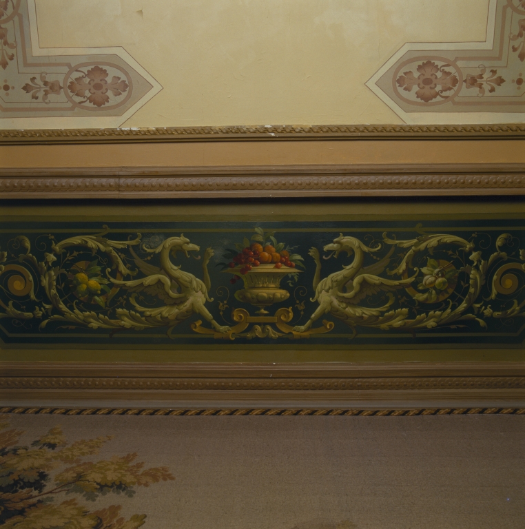 Plafond du "salon aux tapisseries