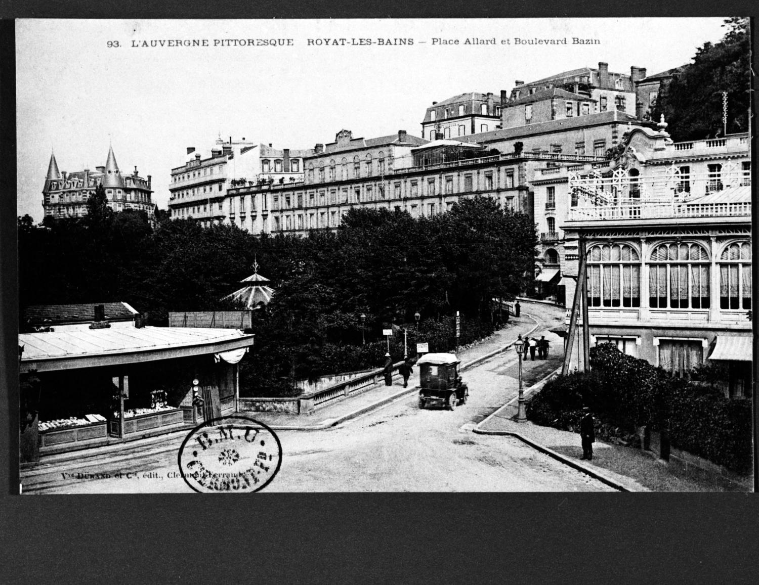 Hôtel de voyageurs dit Royat-palace actuellement immeuble