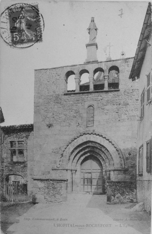 Eglise prieurale, puis église paroissiale Notre-Dame