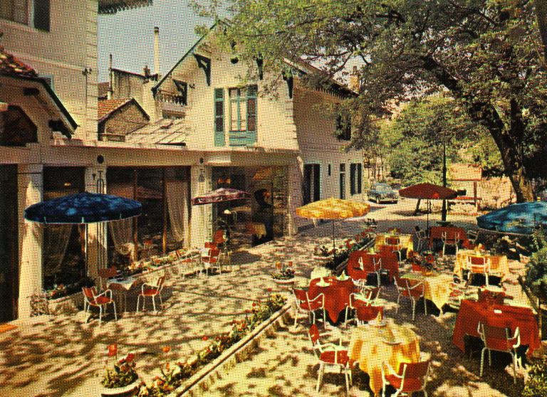 Ensemble de deux maisons et restaurant, puis villa des Eaux, puis villa des Magnolias, actuellement hôtel de voyageurs, Hôtel Dauphinois