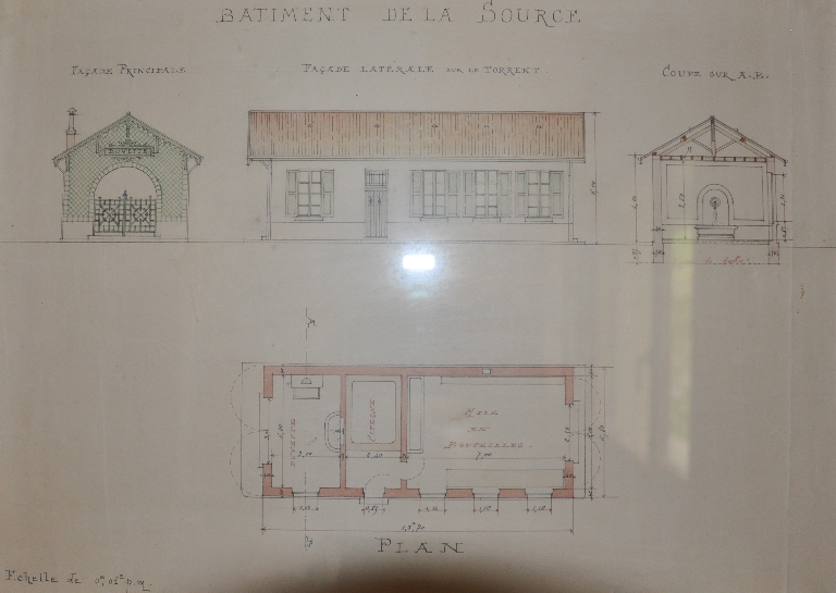 Établissement thermal dit établissement balnéaire de Saint-Pierre-d'Entremont dit Source Germaine