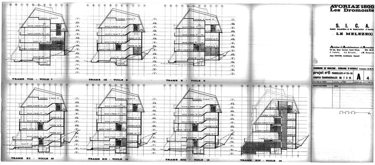 Immeuble dit résidence les Mélèzes