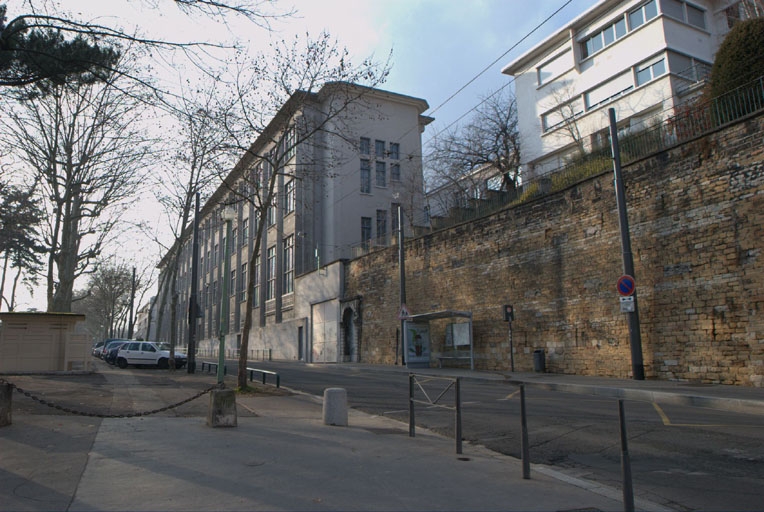 Ecole municipale de tissage de Lyon dite École Supérieure du Textile puis lycée d'enseignement technique La Martinière-Diderot, site Diderot