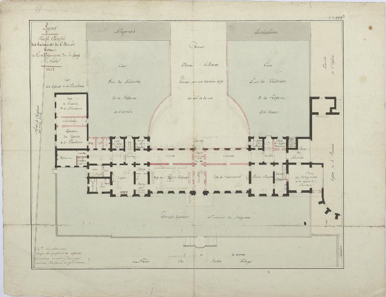 Prieuré de génovéfains ou Sainte-Geneviève, puis établissement de bienfaisance dit monastère de Notre-Dame de charité du Refuge de Lyon ou Refuge Saint-Michel, actuellement maison diocésaine Saint-Irénée