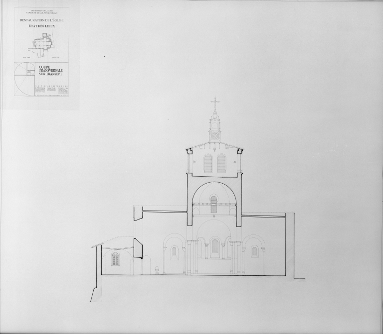 Eglise prieurale, actuellement église paroissiale Saint-André