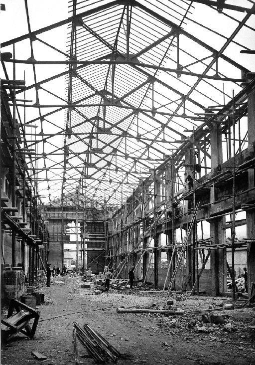 Ateliers de fabrication, Anciennes halles