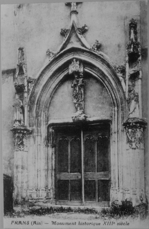 portail (décor d'élévation extérieure), style gothique