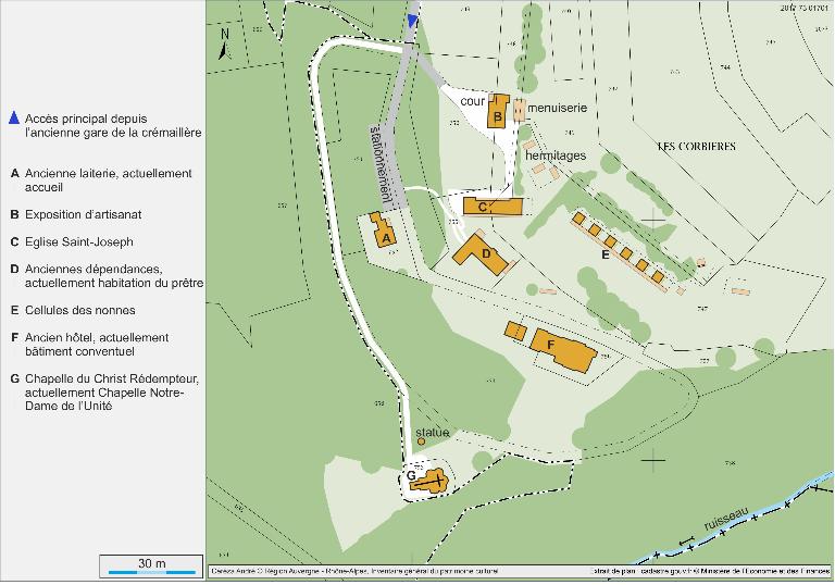 Station climatique des Corbières, puis hôtel de voyageurs, dit Hôtel et Domaine des Corbières, puis orphelinat des Corbières, actuellement couvent, dit Monastère Notre-Dame de l'Unité des sœurs de Bethléem