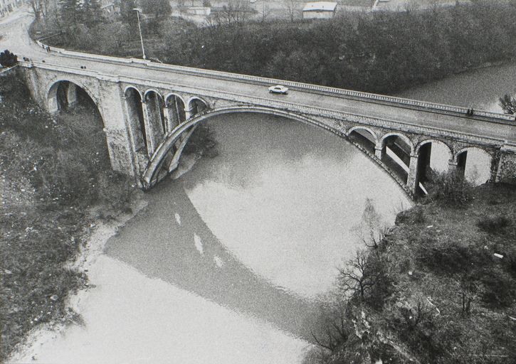 Ensemble de deux ponts routiers, dont le pont routier de Savoie