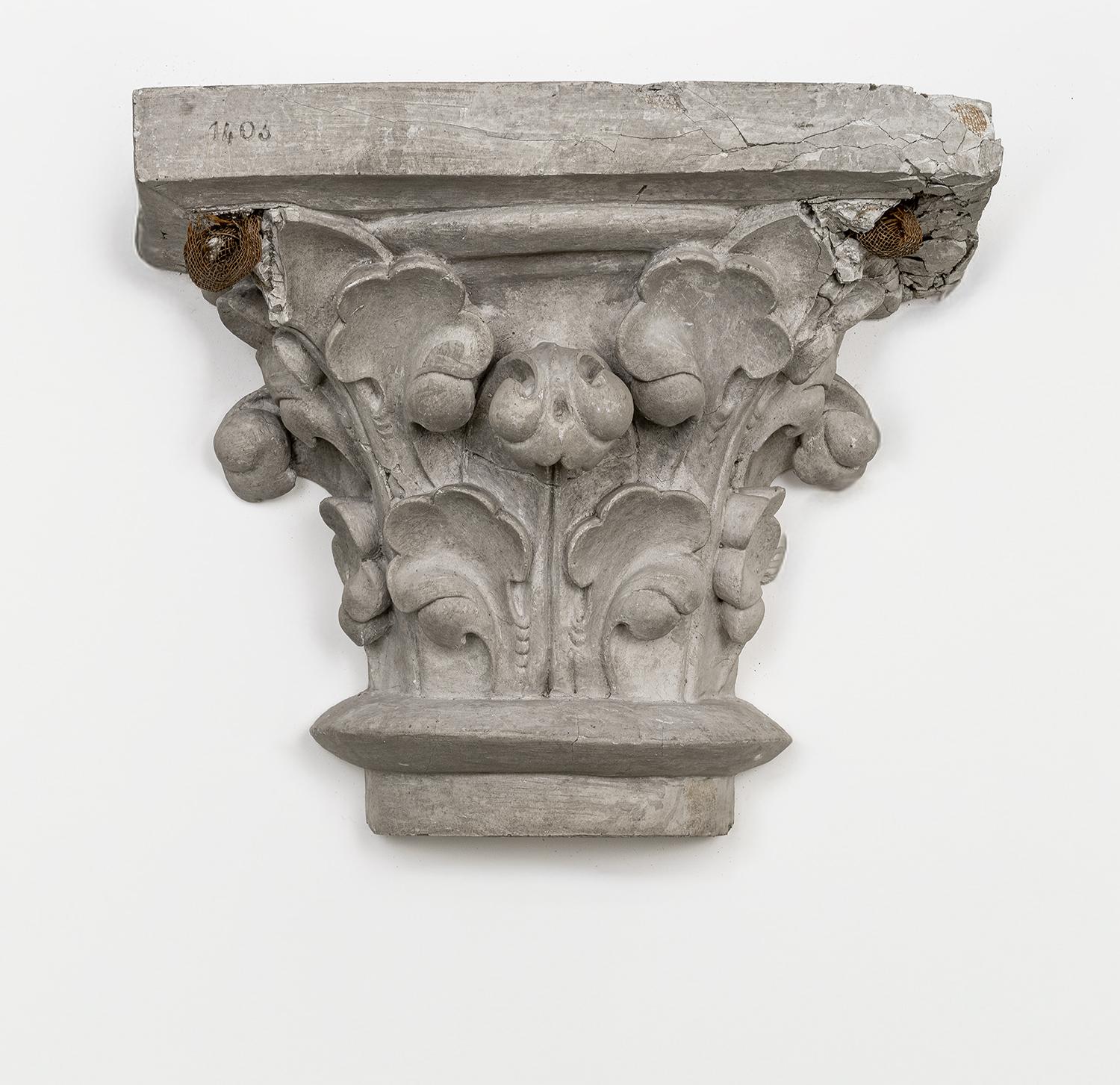 Chapiteau de la cathédrale Notre-Dame de Paris